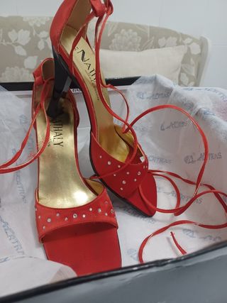 Zapatos y bolso de Fiesta