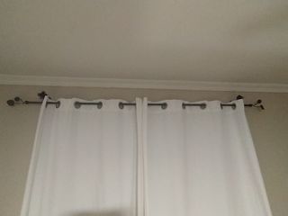 Cortinero de forja echo a mano exclusivo