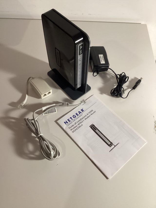  MODEM NETGEAR N300 COMPLETO PRATICAMENTE NUOVO