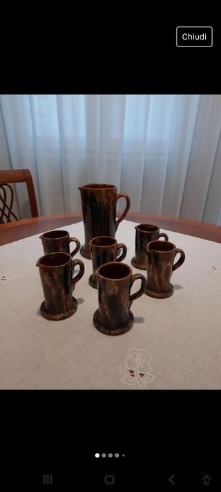 Caraffa e boccali artigianato