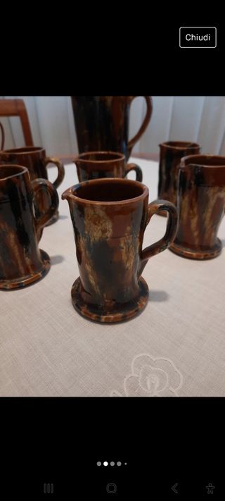 Caraffa e boccali artigianato