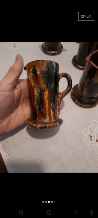 Caraffa e boccali artigianato