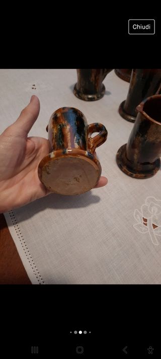 Caraffa e boccali artigianato