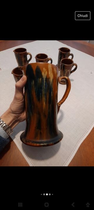 Caraffa e boccali artigianato