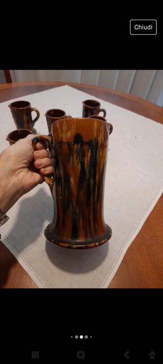 Caraffa e boccali artigianato