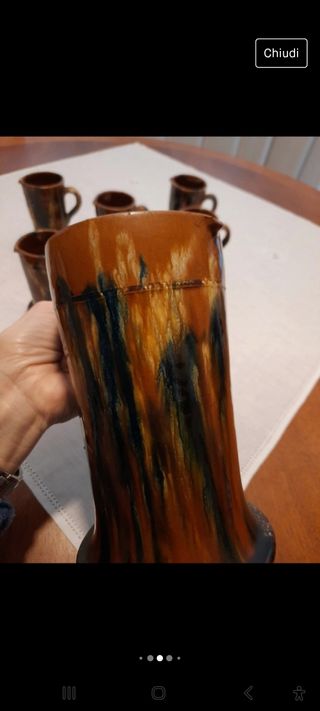 Caraffa e boccali artigianato