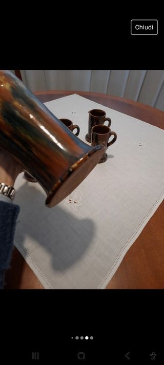 Caraffa e boccali artigianato