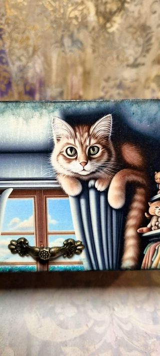 Caja madera infantil