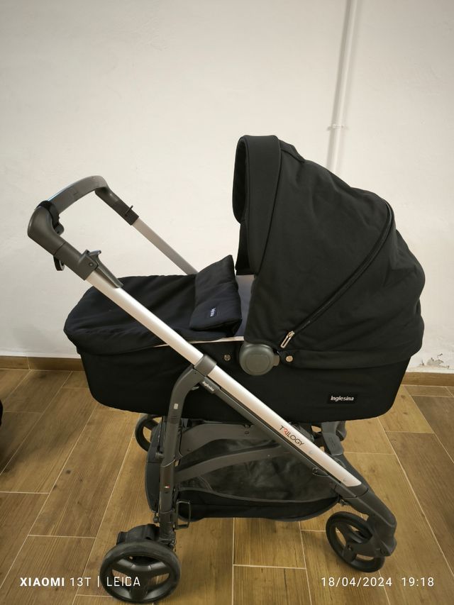 Carro bebe 3 piezas Inglesina Trilogy + bolso