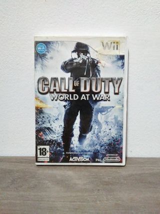 Wii- Call Of Duty world of war
