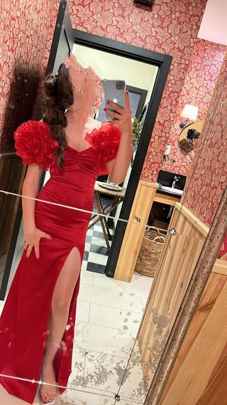 Vestido largo niña fiesta talla 12/14