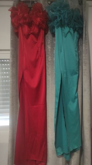 Vestido largo niña fiesta talla 12/14