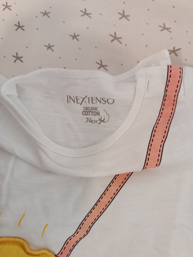 Camisetas y pantalón de verano, talla 12-18 meses