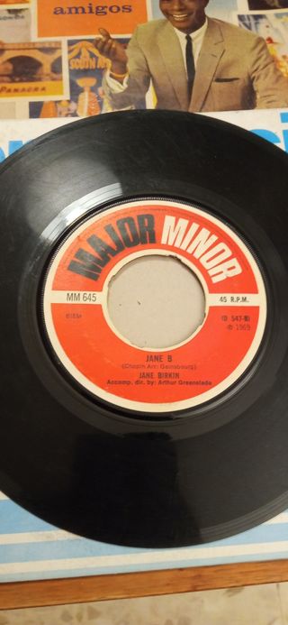 Lote discos vinilos 7" variado rock,funk