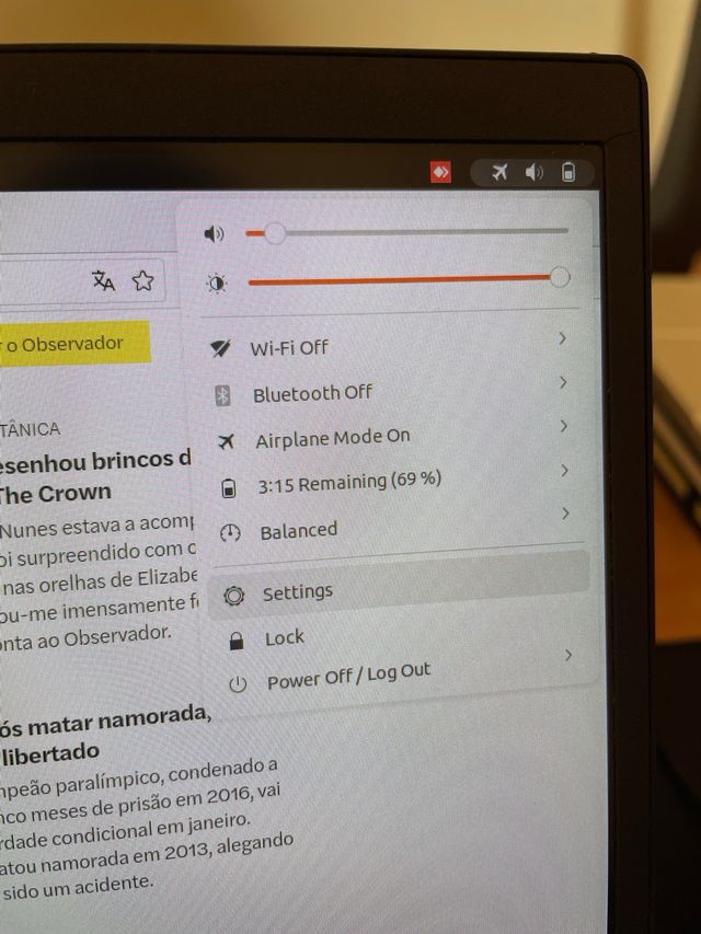 Portátil Lenovo ThinkPad X1 Carbon