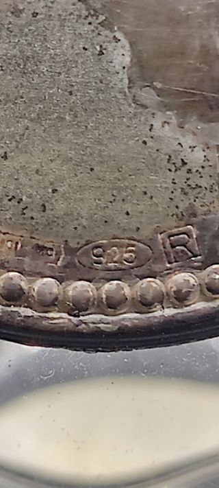 Tre bottiglie argento 925