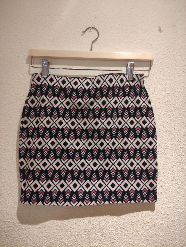 Mini falda tribal