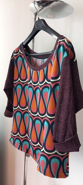 Blusa colorata