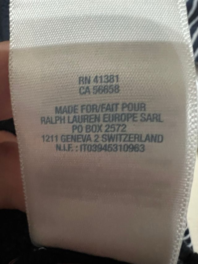 Rebeca bebe Ralph Lauren