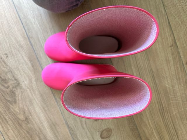 Botas agua niña rosa