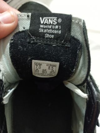 Zapatillas Vans 39