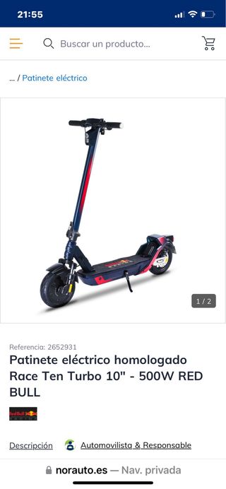RED BULL parinete rueda grande