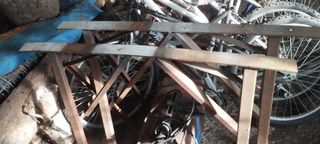 Caballetes de hierro