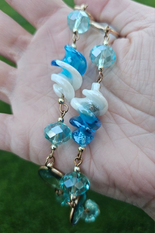 Bracciale con Pietre azzurre
