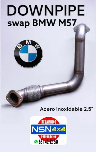 Donwpipe swap BMW en Nissan Patrol GR