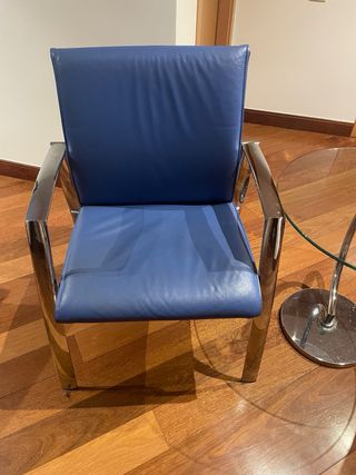 Conjunto recepcion oficina 2 sillones y nesa