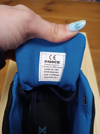 Zapato seguridad S3 SRC fabricacion nacional.