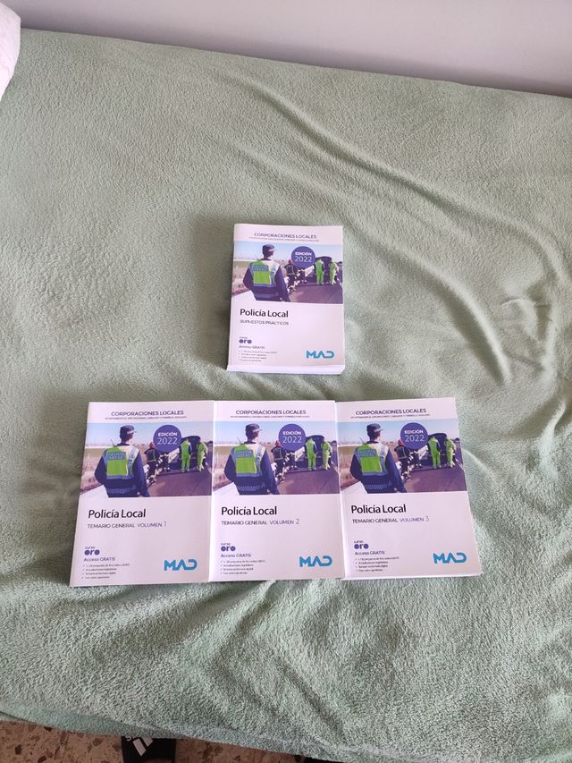 Libros oposición policía local 