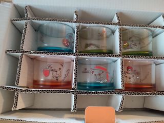 Thun set 6 ciotole aperitivo Teddy 