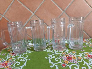 3 bicchieri da birra