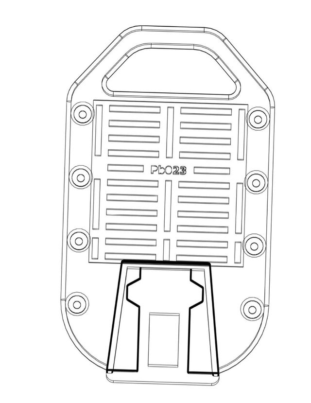 Adaptador brompton para bolsa Ortlieb (con asa)