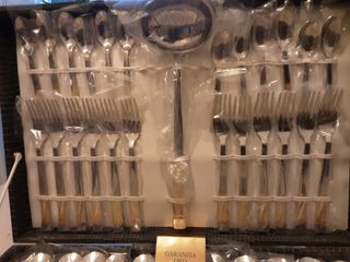 Posate oro 24 kt e acciaio " F.lli Salvinelli