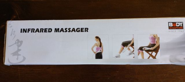 Aparato de masaje con infrarrojos
