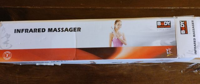 Aparato de masaje con infrarrojos