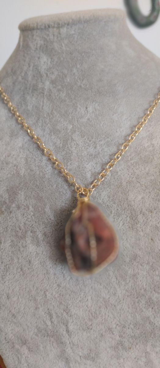 Collar Reiki Jaspe mojakaita collar medicinal