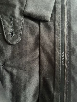 Pantalone nero gucci uomo tg 48