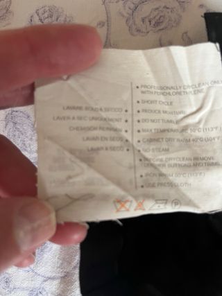 Pantalone nero gucci uomo tg 48