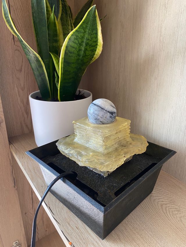 Fuente de agua relax