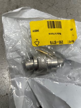 Conector tipo N clavija macho Radiall