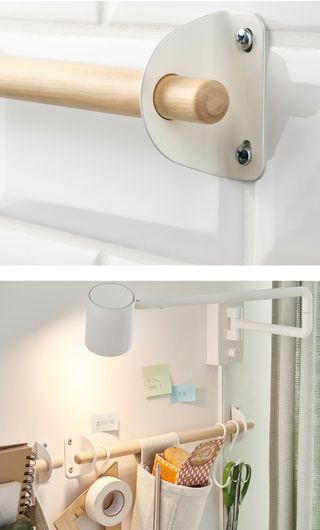 Colgador de pared de madera