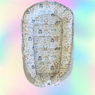 Nido de Bebé Recién Nacido: Baby Nest 100% Algodón