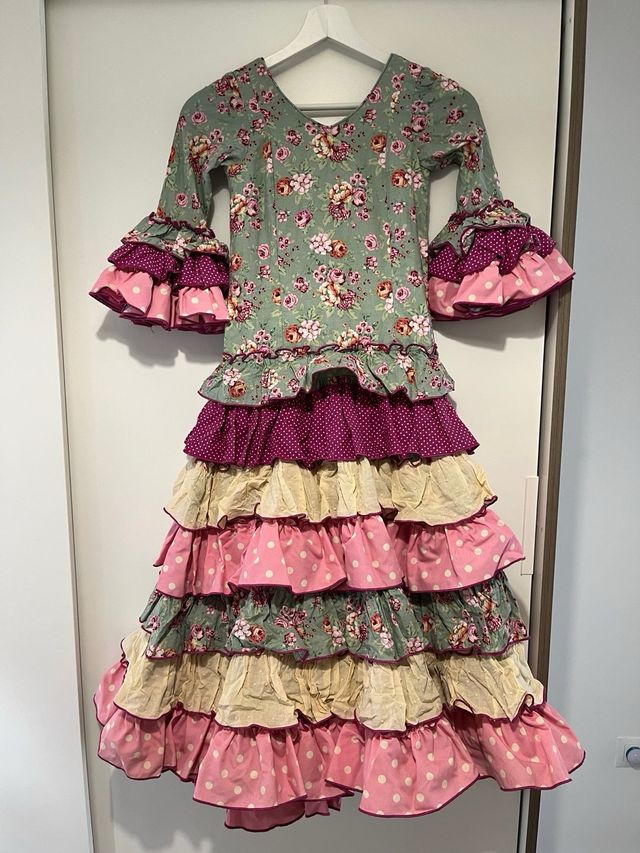 Traje flamenca niña 8-10