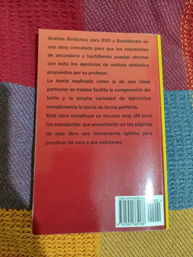 Análisis sintáctico ESO Y Bachillerato