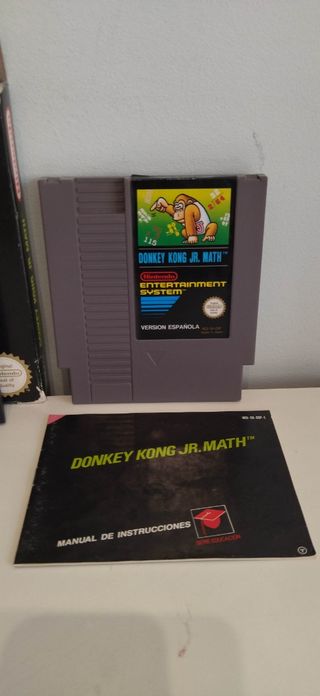 Donkey Kong Jr Math Nintendo Nes