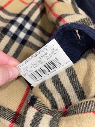 Burberry abrigo Haymarket chaqueta gabardina