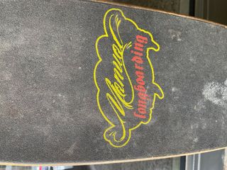 longboard skate Manual